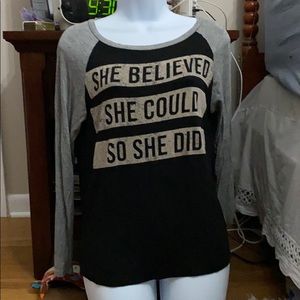 She Believed She Could So She Did T-shirt